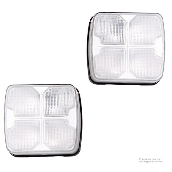 Lampa stop 110x102, 4 functii, SET 2 bucati, S008-5 H.L 