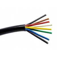 Cablu electric 8 fire YLY-S (7x0,75+1x1)  PE7/0.75+1x1.0   Hyb