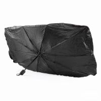 Parasolar parbriz pliabil, 140x79cm, tip umbrela cu husa, rezistent UV 02906 Amio