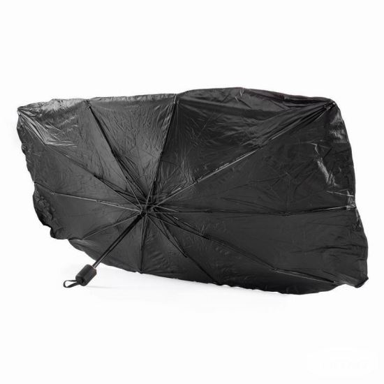 Parasolar parbriz pliabil, 140x79cm, tip umbrela cu husa, rezistent UV 02906 Amio