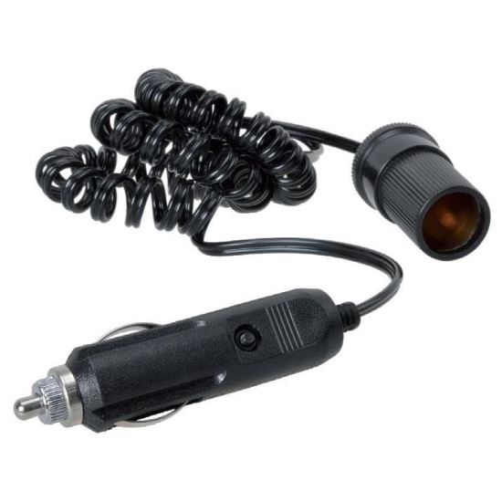 Cablu prelungitor cu priza si stecher, 3m, 12/24V, 6A, 7559 Automax