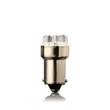 Set 2 becuri semnalizare 8 LED-uri 12V P21W BA15s 6079 Vecta