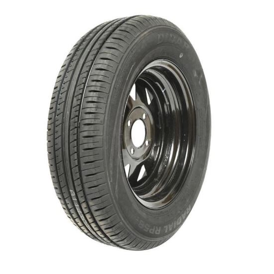 Roata remorca cu janta cu 4 prezoane cu anvelopa 165/70/R13 BK92847
