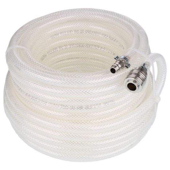 Furtun aer compresor 20m cu cupla rapida, transparent, 63555 Carmotion