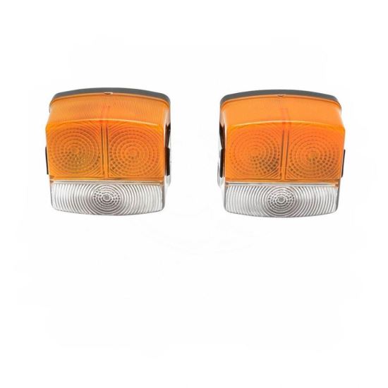 Lampa semnalizare si pozitie fata, set 2 bucati,John Deere, Renault, Deutz Fahr, Fendt OEM 3057564R91, 3226119R1, SS5455 