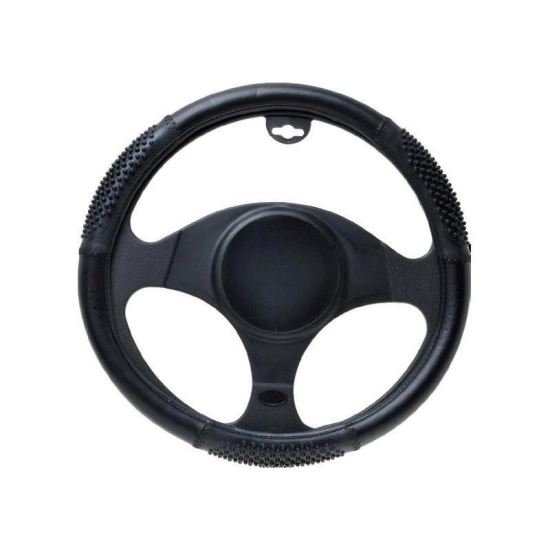 Husa volan 49-51cm, neagra cu striatii, XL, camion 6469 Automax 
