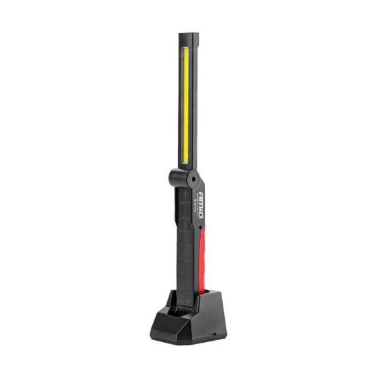 Lanterna lucru LED COB cu magnet si carlig agatare, statie de incarcare, rabatabila, reincarcabila USB, WT12 02822 Amio