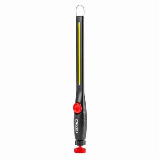 Lanterna lucru LED COB cu magnet si carlig agatare, buton de control, reincarcabila USB, WT10 02820 Amio