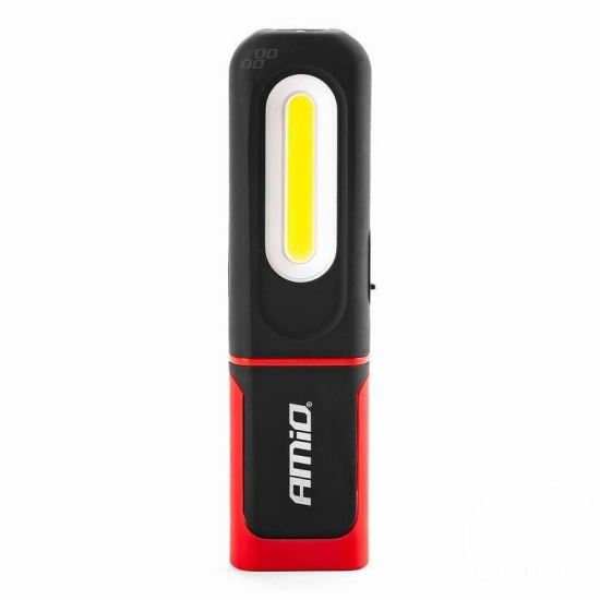 Lanterna lucru LED cu magnet si carlig, reincarcabila USB, WT08 02818 Amio
