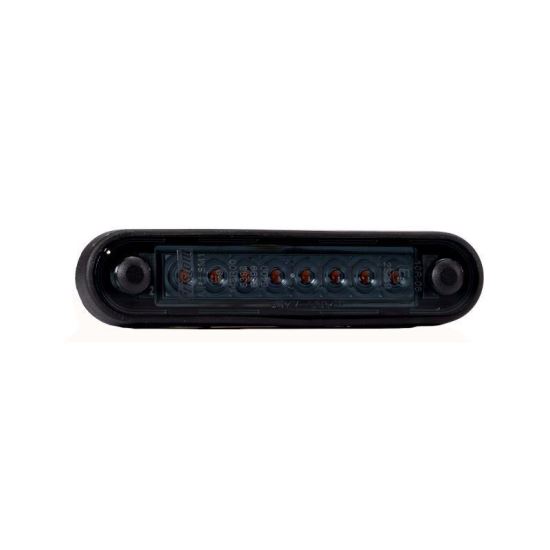 Lampa gabarit 120x27, Slim, 8 LED-uri, 2 garnituri, montare bullbar, galbena FT-073Z LONG DARK Fristom
