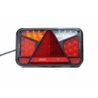 Lampa spate 240x140, LED, 6 functii, cu triunghi, ceata si mers inapoi, stanga, FT-370 L NT Fristom