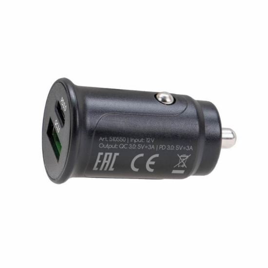 Incarcator auto cu 2 USB-uri, USB A, USB C 510.55 Alca