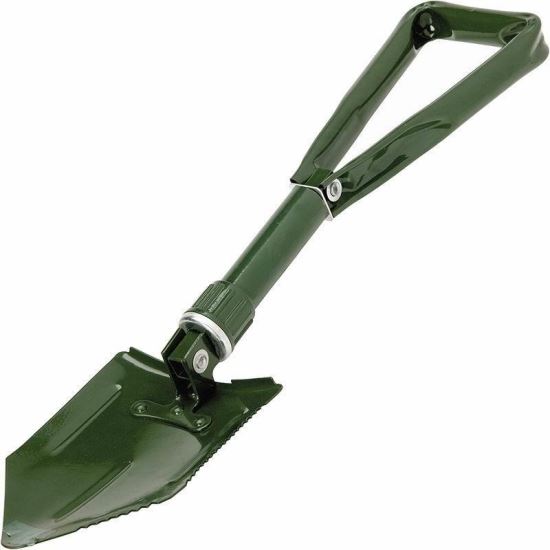 Lopata multifunctionala din metal cu maner rabatabil, 58 cm, CAR+ 2808020