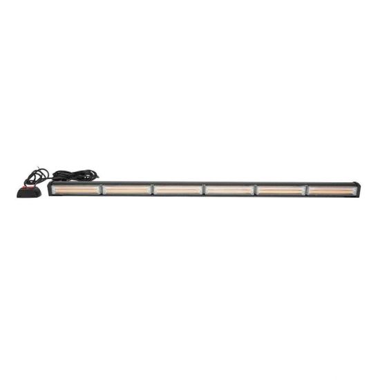 Proiector stroboscopic, girofar bara 88cm, LED, galben, 12-24V, 6 module COB BK92809