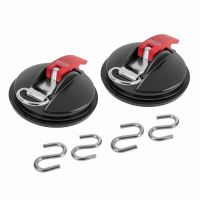 Ventuza fixare cu 2 carlige, 15cm, maxim 10kg, set 2 bucati, Suction Cup Fastening 883.12 Alca