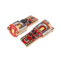 Set 2 becuri T10, 6 LED-uri SMD 3030, 12-24V, W5W, Canbus  58279 Vision