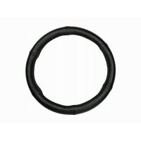 Husa volan 44-46cm, piele naturala neagra, marimea XXL, 58221 Carmotion
