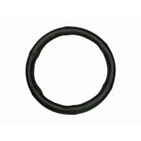 Husa volan 47-49cm, piele naturala neagra, marimea 3XL, 58214 Carmotion