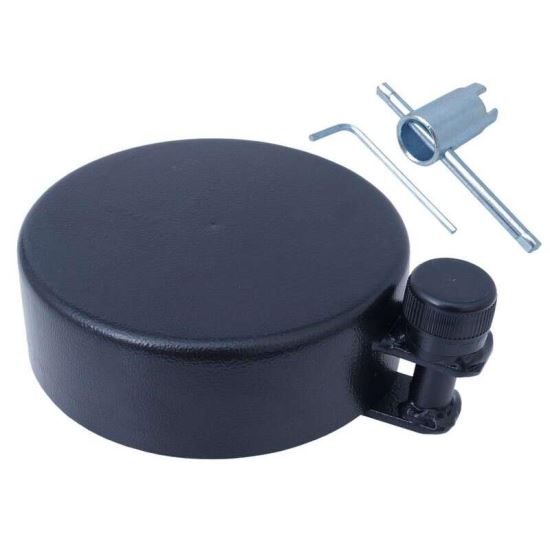 Antifurt buson rezervor camion fi80, cu capac si cheie trident, 58654 Carmotion