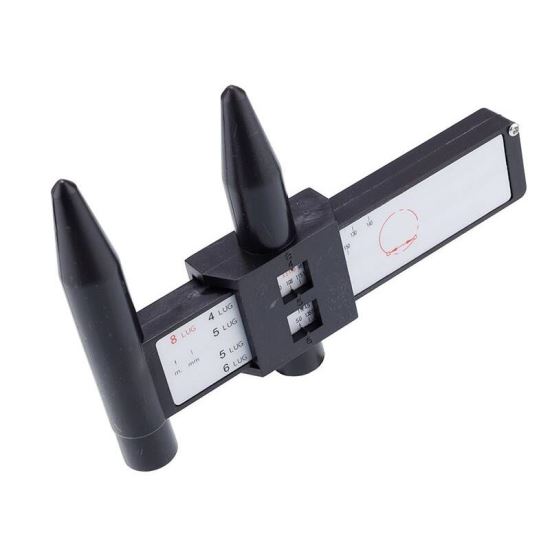 Subler pentru masurat distanta intre prezoane, gauri, 86917 Carmotion 86917