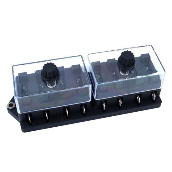 Cutie sigurante plate, 8 cai, cu capac protectie, 86306 Carmotion 