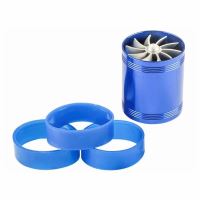 Turbo ventilator admisie, 65cm, super spirala, cu lamele din otel inoxidabil, 3 adaptoare din cauciuc, 86858 Carmotion 