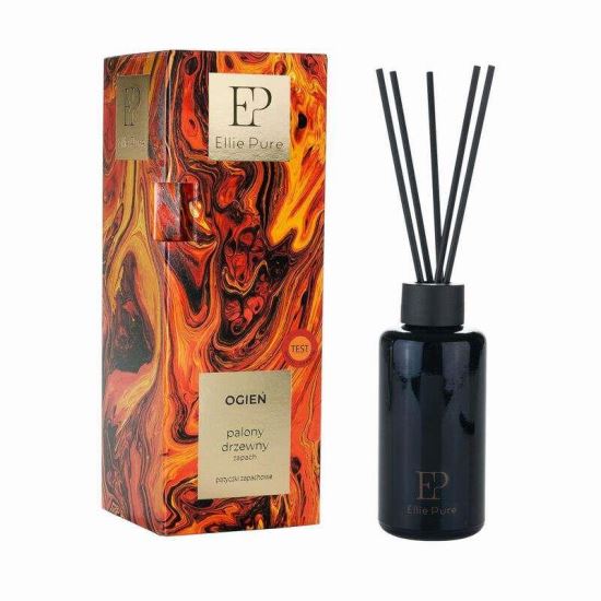 Odorizant camera cu betisoare, 80ml, Ellie Pure 4 Elemente, Foc, DM984 DrMarcus