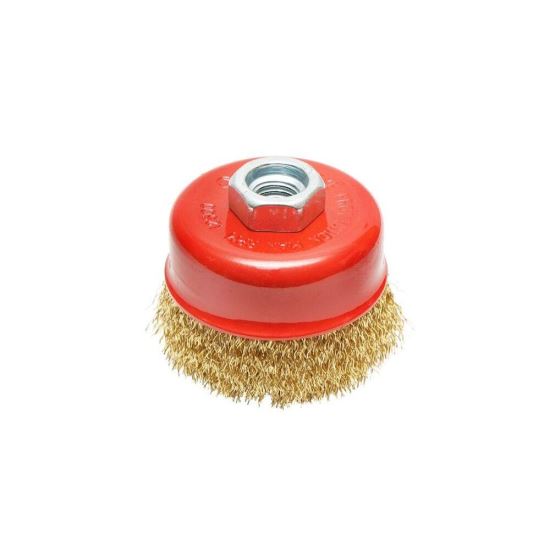 Perie cupa sarma fi75mm prindere cu piulita M14 BK77738