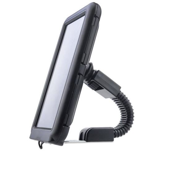 Suport telefon pentru bicicleta/moto, 4.7"-6.8", prindere pe ghidon la oglinda, rezistent la apa, YTP-16