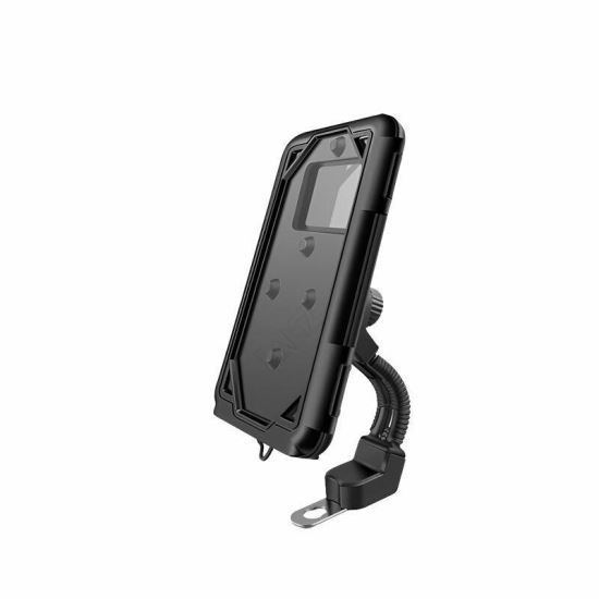 Suport telefon pentru bicicleta/moto, 5.5"-7.4", prindere pe ghidon la oglinda, rezistent la apa, YTP-18
