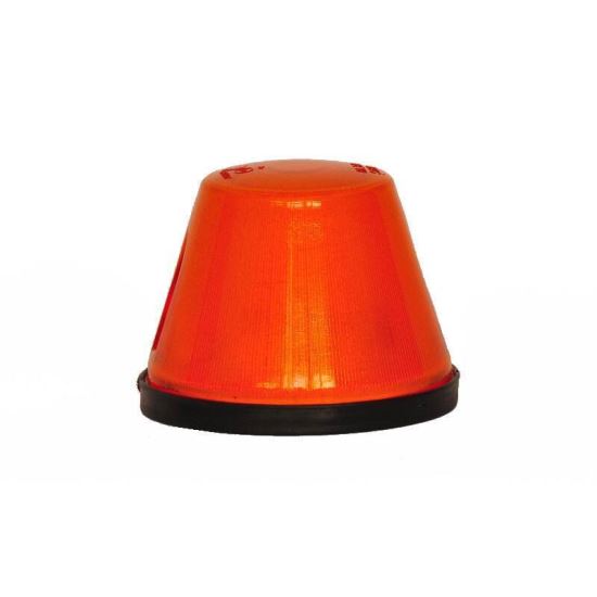 Lampa gabarit fi91, lampa semnalizare, bec P21W, galbena, 12-24V, W93 17 Was