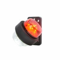 Lampa gabarit cu brat, 107mm, fi79, alb si rosu, LED, Old School, W74.2A 544BC/II/A Was