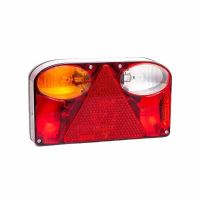 Lampa spate 238x138, 5 functii cu triunghi si mers inapoi, stanga, cu mufa si cablu 1m, FT-088 LCOF Bajonet Fristom
