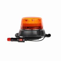 Girofar 12/24V, h110, 8 LED-uri, 24W, prindere cu magnet si ventuza, TT.1425