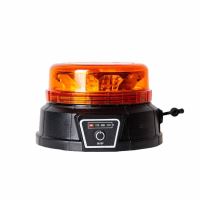 Girofar wireless 12V/24V/220V, h80, cu Led, cu acumulator, reincarcabil 12-24V si 220V, prindere cu magnet, TT.14400 