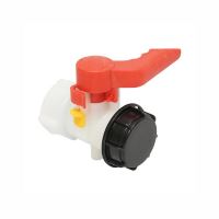Robinet scurgere bazin IBC, fi60mm, cu buson, din plastic, EW84