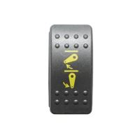 Intrerupator On/Off cu 6pini, 12V, buton ridicare hidraulica Massey Ferguson 3902436M2 BKHV03