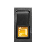 Intrerupator ON/OFF pentru Girofar, 12V, cu 4pini, galben, Case, New Holland BKhv01
