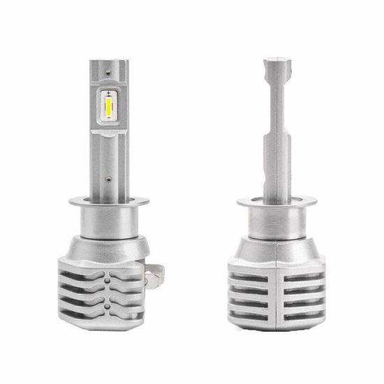 Set 2 becuri H1, LED CSP, 10-16V, 40W, 6500lm, 6500K, extra 400% putere, X1 Series, 02963 Amio