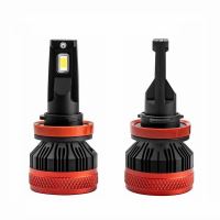Set 2 becuri H8-H9-H11, LED, 9-16V, 90W, 9900lm, 6500K, Canbus, X3 Series, 02981 Amio
