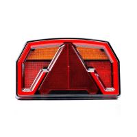Lampa stop 240x140, cu LED, 4 functii, cu iluminare numar, cu Canbus antieroare, stanga / dreapta, FT-371 TD LED O Fristom