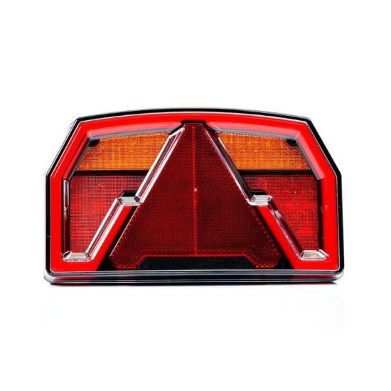 Lampa stop 240x140, cu LED, 4 functii, cu iluminare numar, cu Canbus antieroare, stanga / dreapta, FT-371 TD LED O Fristom