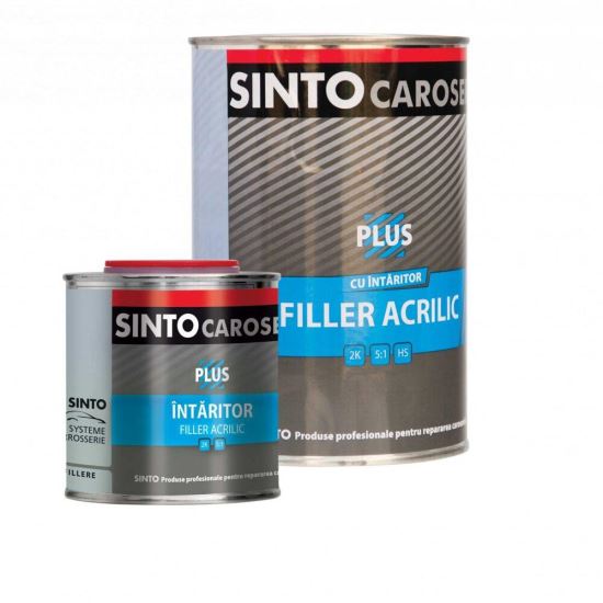 Sprit chit FILLER gri cu intaritor 5:1 (0.75L + 0.15L) 140521 / 16666 SINTO