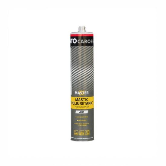 Mastic rapid tub, alb, poliuretanic pentru caroserii, 315057 Sinto