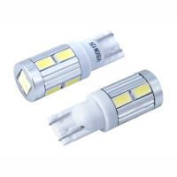 Set 2 becuri T10, 10 Led-uri, SMD 5730, 12V, W5W, Canbus, 58931 Vision