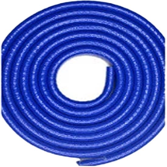 Cheder cu insertie metalica 0.8x1.0cm, rola5m, profil U, Albastru, CHEblue