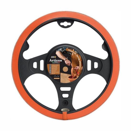 Husa volan 37-39cm, cusatura manuala, Hand Made Artisan HMA60NJ Car+