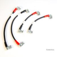 Cablu conector baterii -25cm, 35mm2, borne 90gr hyb LA25/35