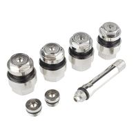 Set 4 valve ascunse cu adaptor, pentru gaura janta Ø 11.3mm, VLVAS01