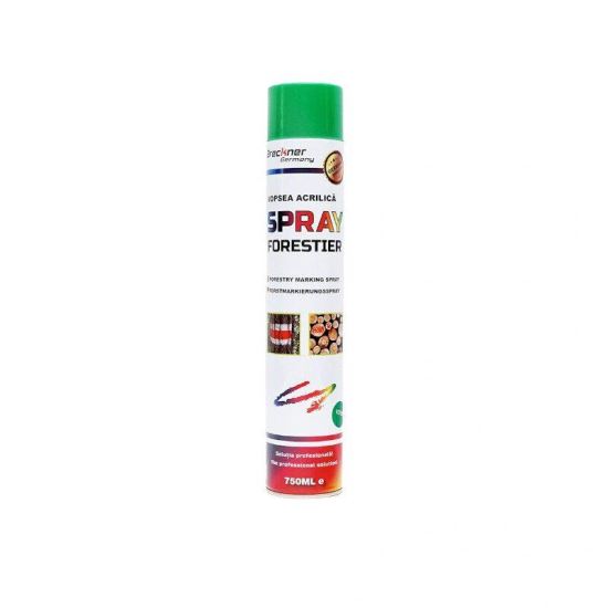Spray vopsea marcaj forestier, 750 ml, verde BK1S119